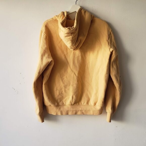 5/$100 SALE - Suspicious Antwerp The Vintage Hoodie Yellow//Brown - Picture 3 of 6